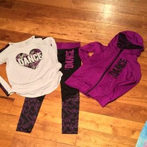 Justice 3 piece outfit